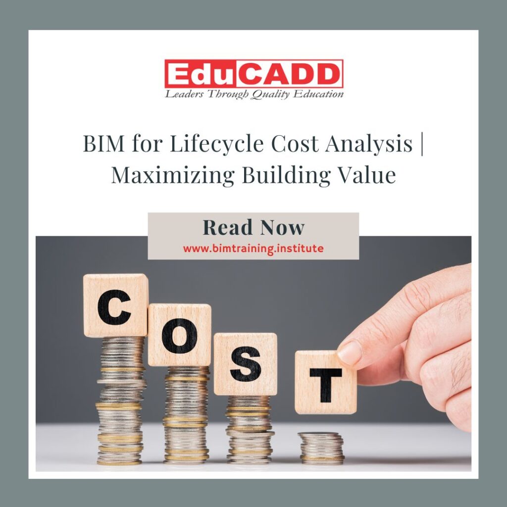 Lifecycle cost analysis using BIM model data